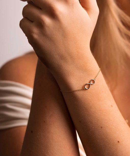 Alternative view of Armbånd i sølv - evighet