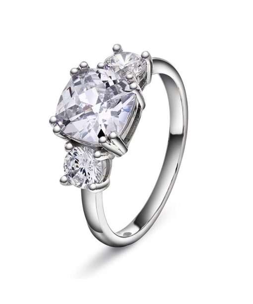 Verona ring i sølv med zirkonia