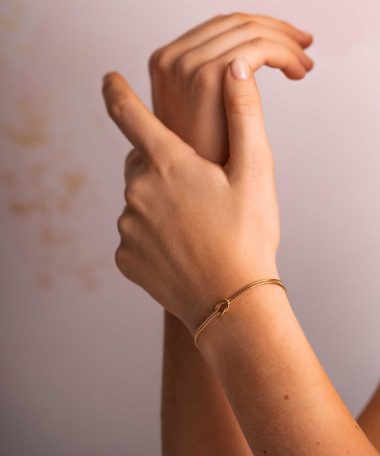 Alternative view of Unity armbånd i sølv