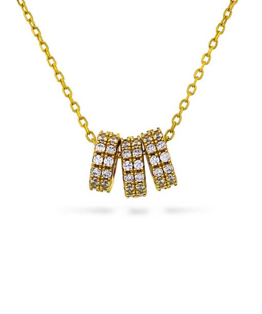 Milano smykke i sølv med zirkonia