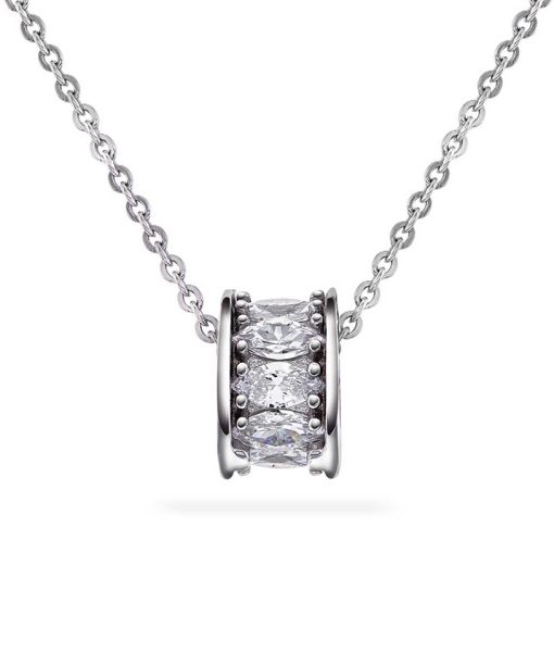 Milano smykke i sølv med zirkonia