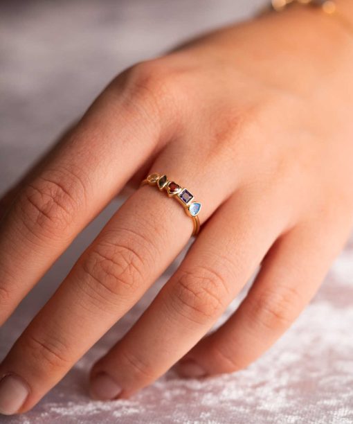 Alternative view of Sparks ring i sølv med zirkonia