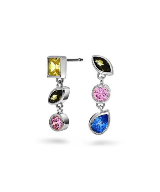 Sparks øredobber i sølv med zirkonia