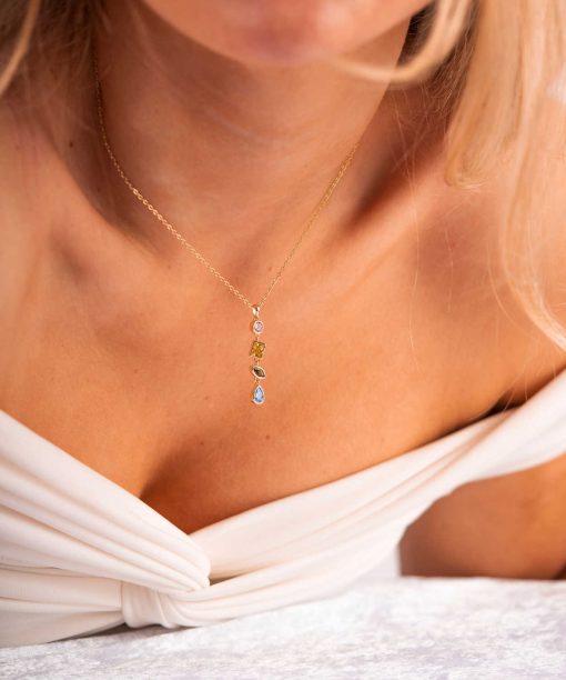 Alternative view of Sparks smykke i sølv med zirkonia