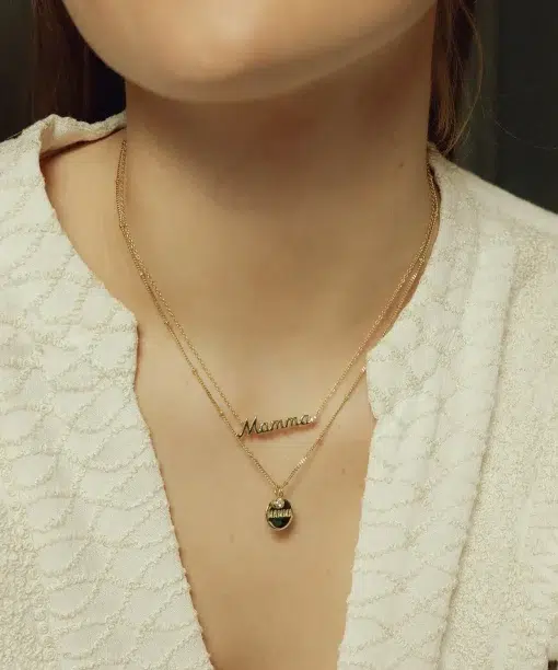 Alternative view of Smykke i sølv med zirkonia - Mamma