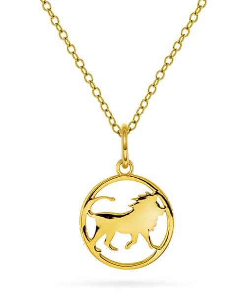 Smykke i sølv - Løven