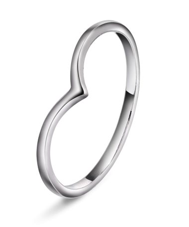 Ring i sølv swan