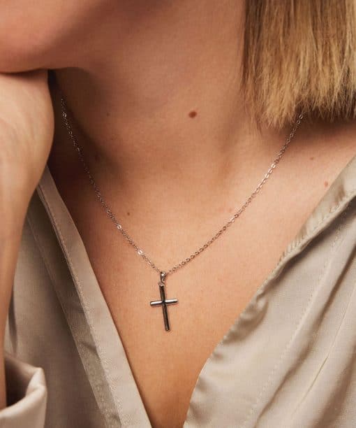 Alternative view of Smykke i sølv - kors