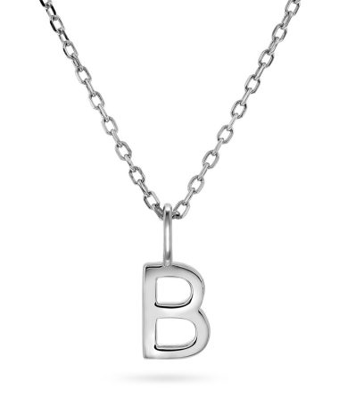 Pan Jewelry - Letters smykke i 925 sølv B