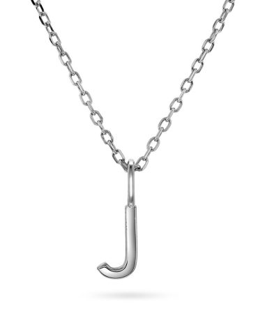 Pan Jewelry - Letters smykke i 925 sølv J