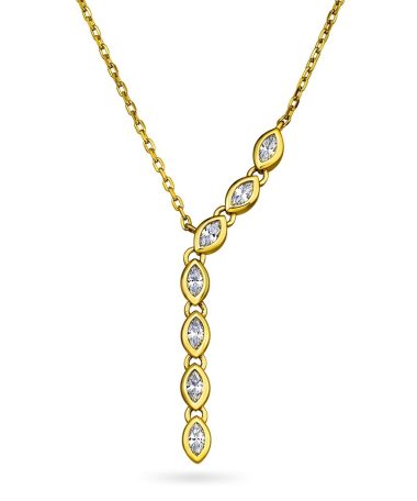 Pan Jewelry - Dazzle smykke i 925 forgylt sølv med zirkonia
