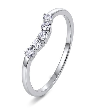 Pan Jewelry - Swan tail ring i 925 sølv