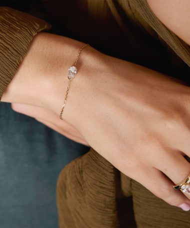 Alternative view of Pan Jewelry - Embrace armbånd i 925 forgylt sølv