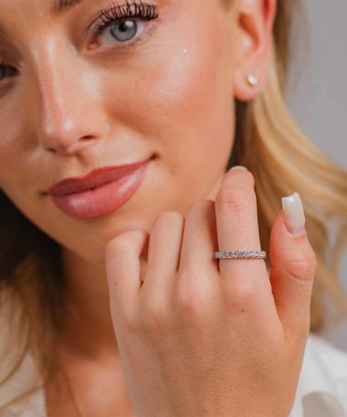 Alternative view of Pan Jewelry - Eternal rekkering med zirkonia