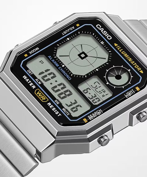 Alternative view of Casio Edgy 34mm - A130WE-1AEF