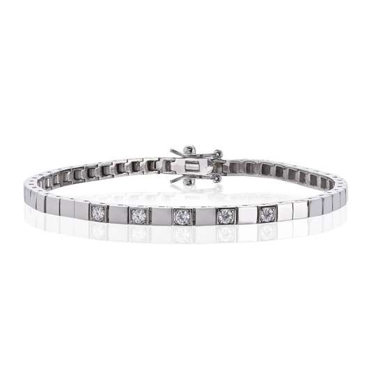 AL armbånd 3.5mm 0.07ct TWSIx5 HV