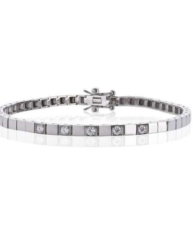 AL armbånd 3.5mm 0.07ct WSIx5 HV