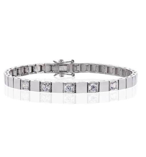 AL armbånd 5 mm 0.25ct twsi x 5