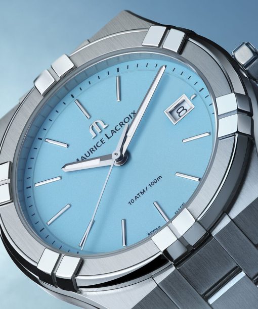 Alternative view of Maurice Lacroix Aikon Quartz Date 40mm - AI1108-SS002-431-1