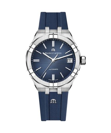 Alternative view of Maurice Lacroix Aikon Automatic 39 mm + Strap - AI6007-SS00F-430-C