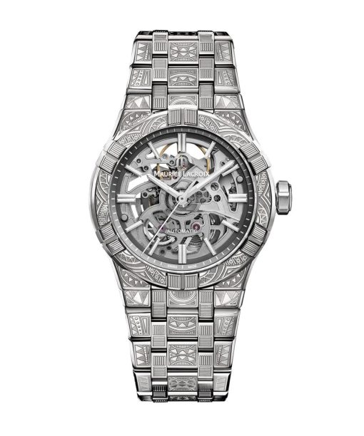 Maurice Lacroix Aikon Skeleton Urban Tribe 39mm - AI6007-SS009-030-1