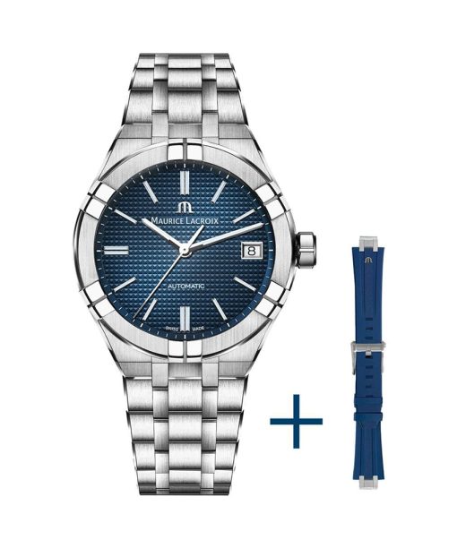 Maurice Lacroix Aikon Automatic 39 mm + Strap - AI6007-SS00F-430-C