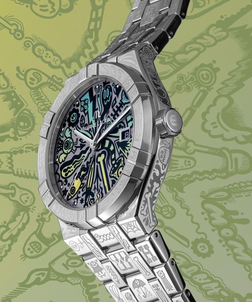 Alternative view of Maurice Lacroix Aikon Automatic Wotto Limited Edition 42mm - AI6008-SS009-090-1