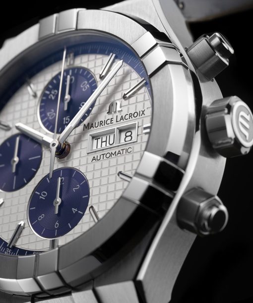 Alternative view of Maurice Lacroix Aikon Automatic Chronograph 44mm - AI6038-SS002-131-1