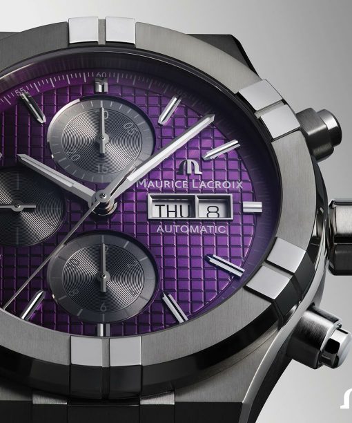 Alternative view of Maurice Lacroix Aikon Automatic Titanium Chronograph 44mm - AI6038-TT032-430-1