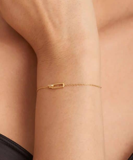 Alternative view of Ania Haie Gold Glam Interlock Bracelet