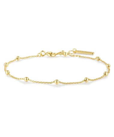 Ania Haie Gold Beaded Chain Bracelet