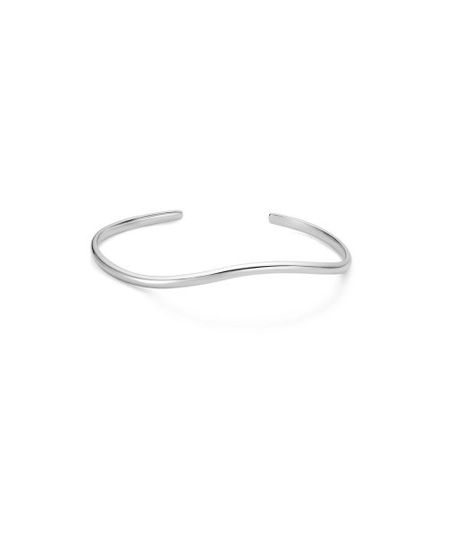Ania Haie Silver Wave Cuff Bracelet