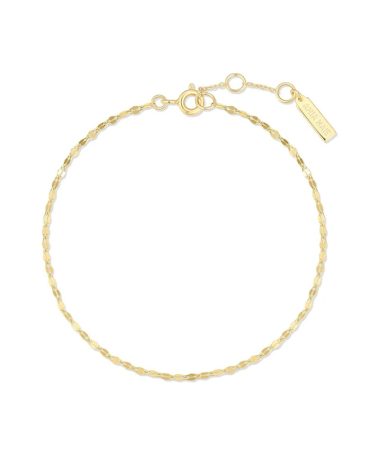 Alternative view of Ania Haie Gold Textured Chain Bracelet