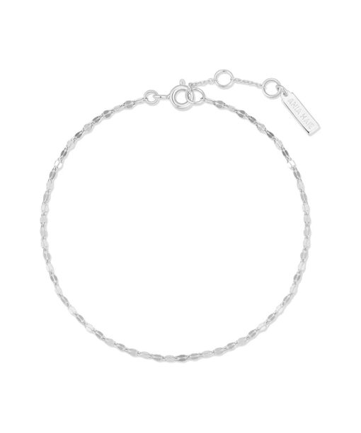 Alternative view of Ania Haie Silver Textured Chain Bracelet