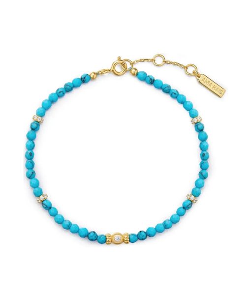 Alternative view of Ania Haie Lab-created Turquoise Beaded Bracelet