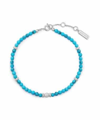 Alternative view of Ania Haie Lab-created Turquoise Beaded Bracelet