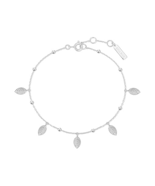 Alternative view of Ania Haie Silver Leaf Station Bracelet