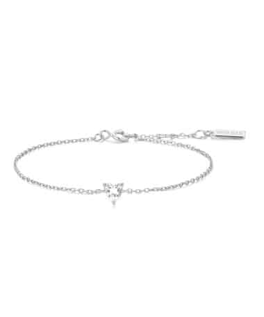 Ania Haie Silver Sparkle Heart Bracelet