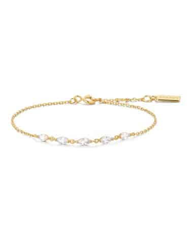 Ania Haie Gold Quintet Marquise Bracelet