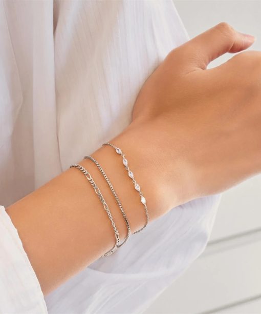 Alternative view of Ania Haie Silver Quintet Marquise Bracelet