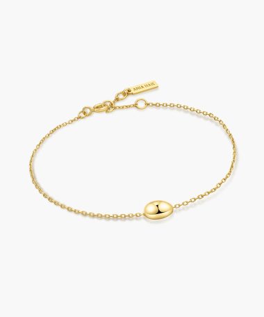 Ania Haie Gold Organic Dome Pebble Bracelet