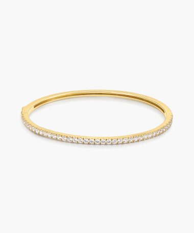 Ania Haie Gold Pavé Tennis Bangle