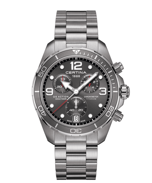 Certina DS Action Chronograph 43mm Titanium - C032.434.44.087.00