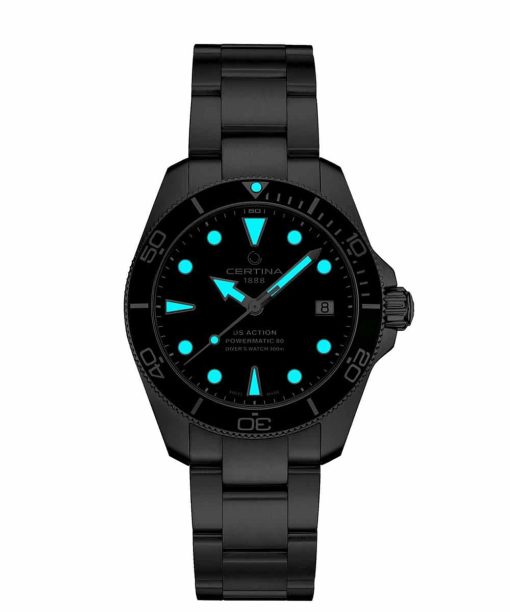 Alternative view of Certina DS Action Powermatic 80 38mm - C032.807.11.091.00