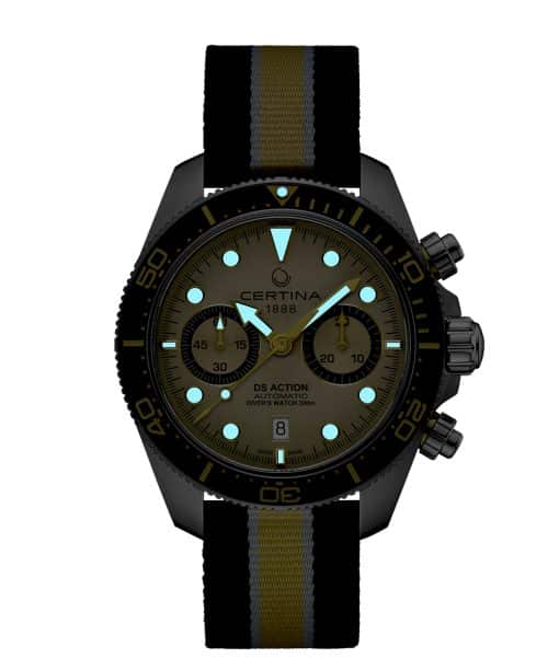 Alternative view of Certina DS Action Diver Chrono 45mm - C032.827.18.271.00