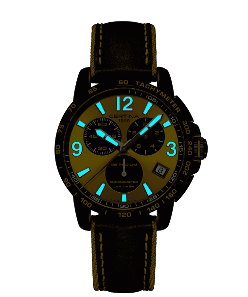 Alternative view of Certina DS Podium Lap Timer 42mm - C034.453.36.367.00