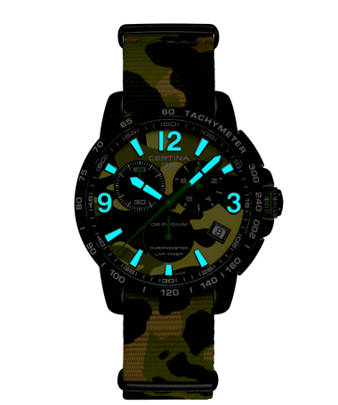 Alternative view of Certina DS Podium Lap Timer 42mm - C034.453.38.097.00
