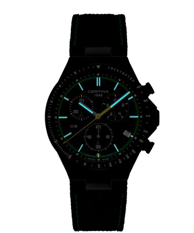 Alternative view of Certina DS-7 Chronograph Padel Edition by Marta Ortega - C043.417.38.201.10