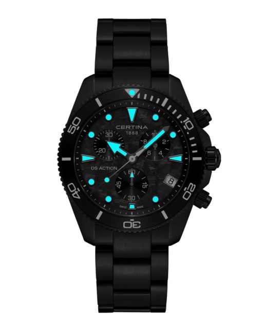 Alternative view of Certina DS Action Karbon Chrono 42mm - C048.417.33.201.00