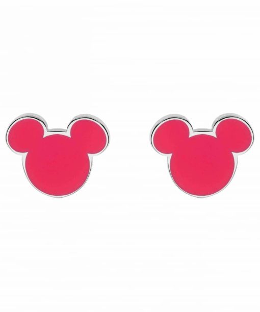 Disney ørepynt i stål hot pink